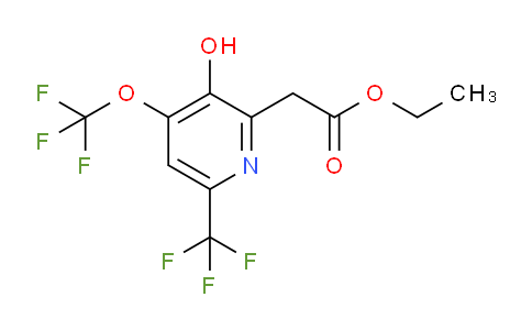 AM212148 | 1806192-32-4 | Ethyl 3-hydroxy-4-(trifluoromethoxy)-6-(trifluoromethyl)pyridine-2-acetate