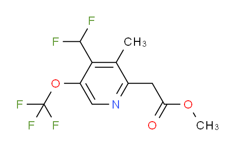 AM21215 | 1361873-78-0 | Methyl 4-(difluoromethyl)-3-methyl-5-(trifluoromethoxy)pyridine-2-acetate