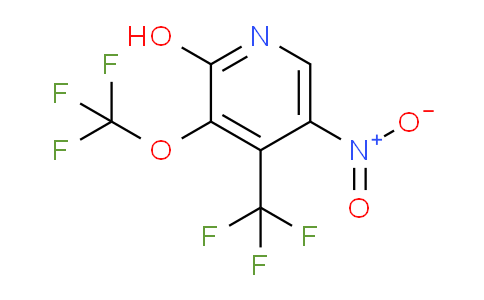 2-Hydroxy-5-nitro-3-(trifluoromethoxy)-4-(trifluoromethyl)pyridine
