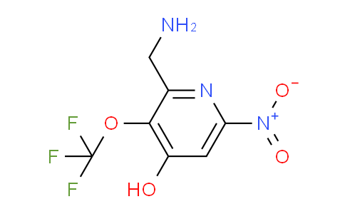 2-(Aminomethyl)-4-hydroxy-6-nitro-3-(trifluoromethoxy)pyridine