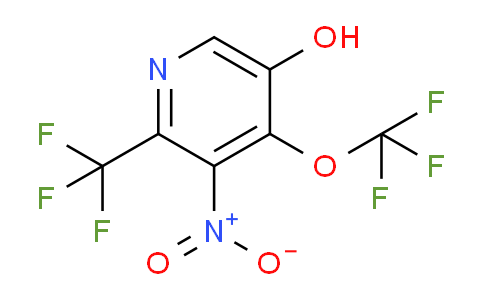 5-Hydroxy-3-nitro-4-(trifluoromethoxy)-2-(trifluoromethyl)pyridine