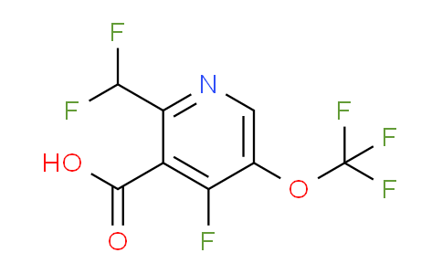 AM212155 | 1805973-94-7 | 2-(Difluoromethyl)-4-fluoro-5-(trifluoromethoxy)pyridine-3-carboxylic acid