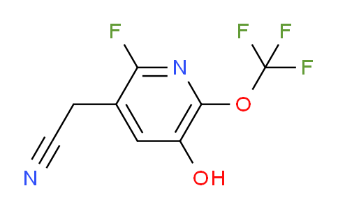 2-Fluoro-5-hydroxy-6-(trifluoromethoxy)pyridine-3-acetonitrile