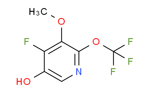 AM212171 | 1806254-57-8 | 4-Fluoro-5-hydroxy-3-methoxy-2-(trifluoromethoxy)pyridine