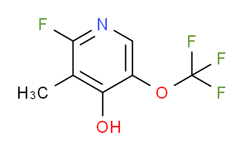 2-Fluoro-4-hydroxy-3-methyl-5-(trifluoromethoxy)pyridine