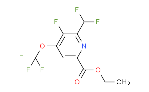 AM212179 | 1806264-60-7 | Ethyl 2-(difluoromethyl)-3-fluoro-4-(trifluoromethoxy)pyridine-6-carboxylate