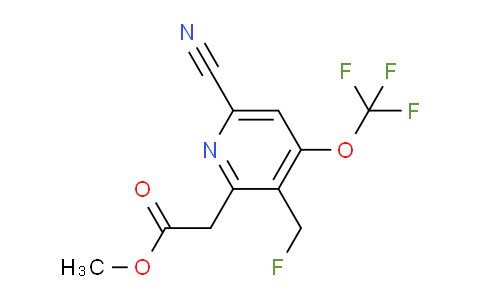 AM212185 | 1806114-51-1 | Methyl 6-cyano-3-(fluoromethyl)-4-(trifluoromethoxy)pyridine-2-acetate