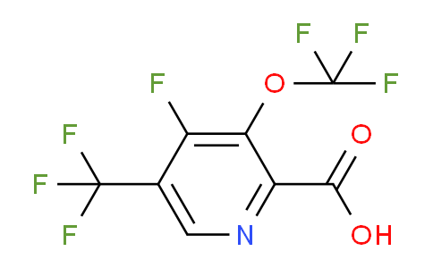 AM212197 | 1804767-32-5 | 4-Fluoro-3-(trifluoromethoxy)-5-(trifluoromethyl)pyridine-2-carboxylic acid