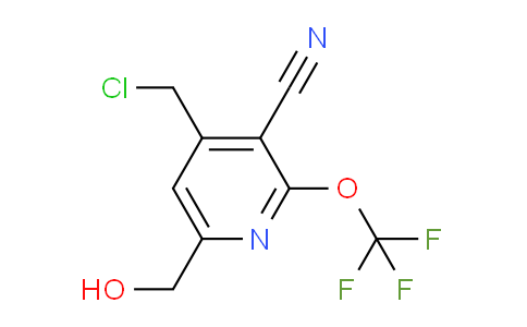 AM212200 | 1803948-76-6 | 4-(Chloromethyl)-3-cyano-2-(trifluoromethoxy)pyridine-6-methanol