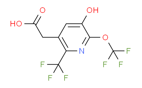 AM212226 | 1806045-06-6 | 3-Hydroxy-2-(trifluoromethoxy)-6-(trifluoromethyl)pyridine-5-acetic acid