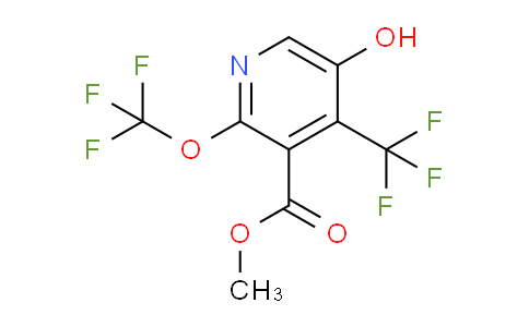 Methyl 5-hydroxy-2-(trifluoromethoxy)-4-(trifluoromethyl)pyridine-3-carboxylate