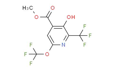 Methyl 3-hydroxy-6-(trifluoromethoxy)-2-(trifluoromethyl)pyridine-4-carboxylate