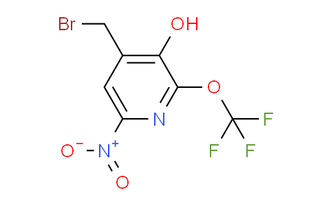 4-(Bromomethyl)-3-hydroxy-6-nitro-2-(trifluoromethoxy)pyridine