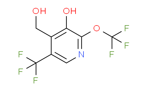 3-Hydroxy-2-(trifluoromethoxy)-5-(trifluoromethyl)pyridine-4-methanol