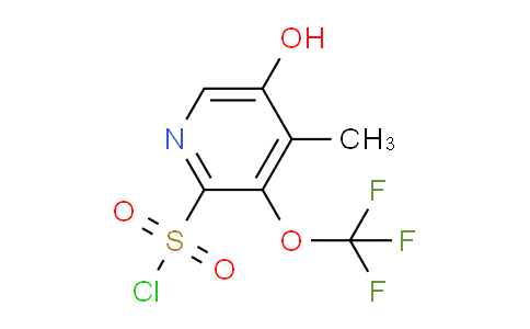 AM212255 | 1806173-67-0 | 5-Hydroxy-4-methyl-3-(trifluoromethoxy)pyridine-2-sulfonyl chloride