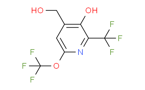 3-Hydroxy-6-(trifluoromethoxy)-2-(trifluoromethyl)pyridine-4-methanol