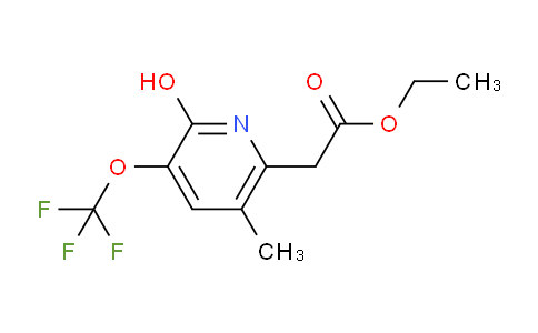 AM212262 | 1804620-82-3 | Ethyl 2-hydroxy-5-methyl-3-(trifluoromethoxy)pyridine-6-acetate