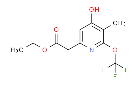 AM212269 | 1804344-60-2 | Ethyl 4-hydroxy-3-methyl-2-(trifluoromethoxy)pyridine-6-acetate