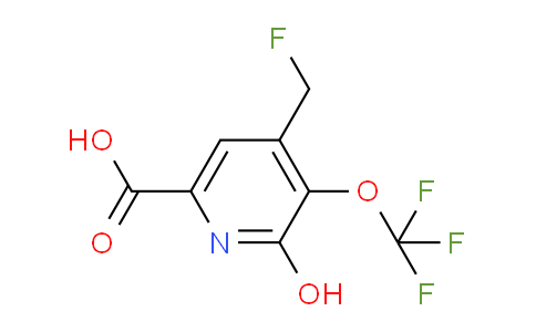AM212278 | 1804725-19-6 | 4-(Fluoromethyl)-2-hydroxy-3-(trifluoromethoxy)pyridine-6-carboxylic acid