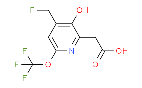 AM212281 | 1806171-05-0 | 4-(Fluoromethyl)-3-hydroxy-6-(trifluoromethoxy)pyridine-2-acetic acid