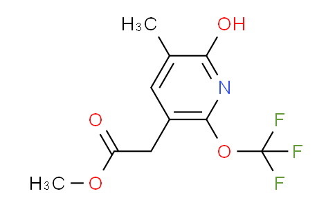 AM212286 | 1804837-35-1 | Methyl 2-hydroxy-3-methyl-6-(trifluoromethoxy)pyridine-5-acetate