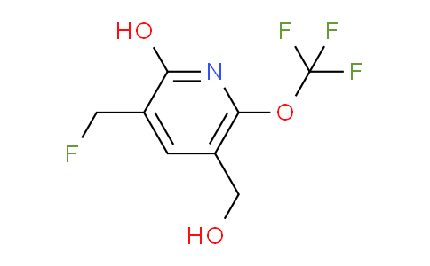 3-(Fluoromethyl)-2-hydroxy-6-(trifluoromethoxy)pyridine-5-methanol