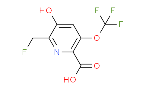 AM212299 | 1804344-74-8 | 2-(Fluoromethyl)-3-hydroxy-5-(trifluoromethoxy)pyridine-6-carboxylic acid