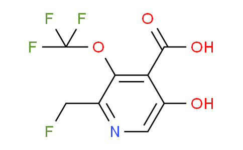 AM212302 | 1806038-73-2 | 2-(Fluoromethyl)-5-hydroxy-3-(trifluoromethoxy)pyridine-4-carboxylic acid