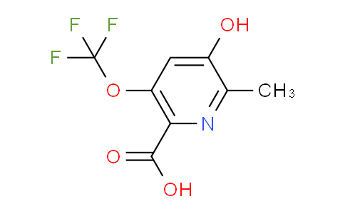AM212310 | 1804827-53-9 | 3-Hydroxy-2-methyl-5-(trifluoromethoxy)pyridine-6-carboxylic acid