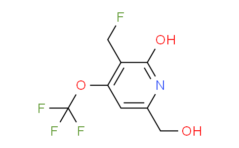 AM212313 | 1806157-56-1 | 3-(Fluoromethyl)-2-hydroxy-4-(trifluoromethoxy)pyridine-6-methanol
