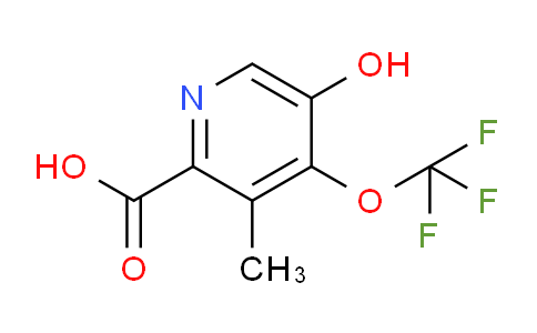 AM212314 | 1806731-73-6 | 5-Hydroxy-3-methyl-4-(trifluoromethoxy)pyridine-2-carboxylic acid