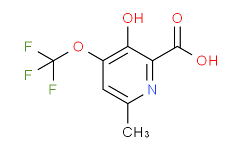 AM212319 | 1806717-89-4 | 3-Hydroxy-6-methyl-4-(trifluoromethoxy)pyridine-2-carboxylic acid
