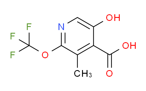 AM212329 | 1804315-45-4 | 5-Hydroxy-3-methyl-2-(trifluoromethoxy)pyridine-4-carboxylic acid