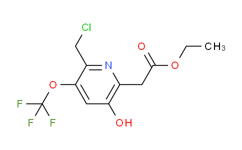 AM212337 | 1806170-79-5 | Ethyl 2-(chloromethyl)-5-hydroxy-3-(trifluoromethoxy)pyridine-6-acetate