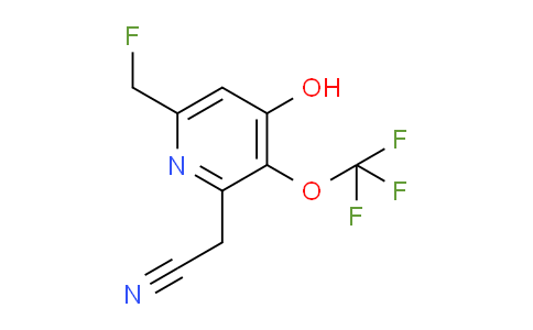 AM212341 | 1804342-72-0 | 6-(Fluoromethyl)-4-hydroxy-3-(trifluoromethoxy)pyridine-2-acetonitrile