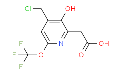 AM212355 | 1804364-54-2 | 4-(Chloromethyl)-3-hydroxy-6-(trifluoromethoxy)pyridine-2-acetic acid