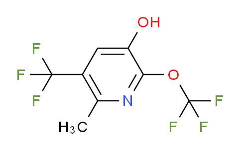 AM212356 | 1804318-11-3 | 3-Hydroxy-6-methyl-2-(trifluoromethoxy)-5-(trifluoromethyl)pyridine