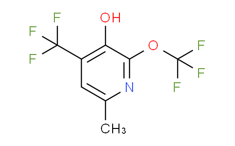 3-Hydroxy-6-methyl-2-(trifluoromethoxy)-4-(trifluoromethyl)pyridine