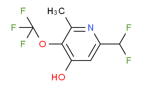 AM212374 | 1803939-11-8 | 6-(Difluoromethyl)-4-hydroxy-2-methyl-3-(trifluoromethoxy)pyridine