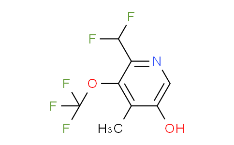 AM212376 | 1805997-36-7 | 2-(Difluoromethyl)-5-hydroxy-4-methyl-3-(trifluoromethoxy)pyridine