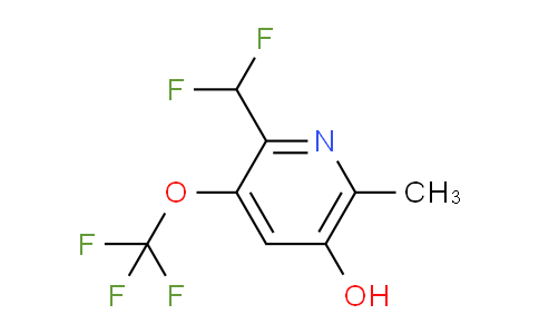 AM212378 | 1804628-22-5 | 2-(Difluoromethyl)-5-hydroxy-6-methyl-3-(trifluoromethoxy)pyridine