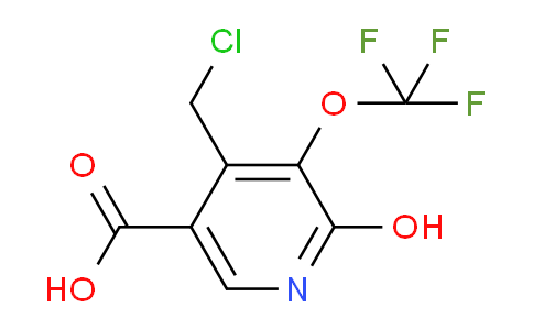 AM212380 | 1806023-59-5 | 4-(Chloromethyl)-2-hydroxy-3-(trifluoromethoxy)pyridine-5-carboxylic acid