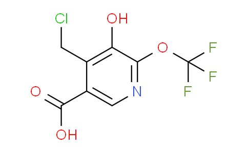 AM212381 | 1804778-41-3 | 4-(Chloromethyl)-3-hydroxy-2-(trifluoromethoxy)pyridine-5-carboxylic acid