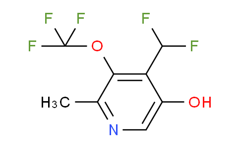 AM212384 | 1804837-72-6 | 4-(Difluoromethyl)-5-hydroxy-2-methyl-3-(trifluoromethoxy)pyridine