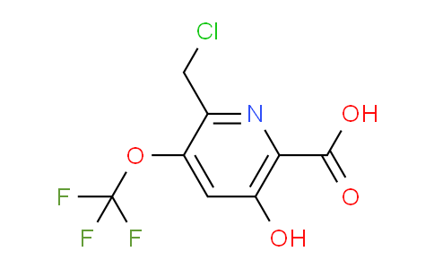 AM212390 | 1806037-13-7 | 2-(Chloromethyl)-5-hydroxy-3-(trifluoromethoxy)pyridine-6-carboxylic acid