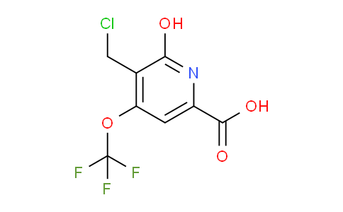 AM212395 | 1804833-44-0 | 3-(Chloromethyl)-2-hydroxy-4-(trifluoromethoxy)pyridine-6-carboxylic acid