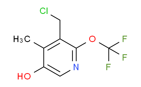 3-(Chloromethyl)-5-hydroxy-4-methyl-2-(trifluoromethoxy)pyridine