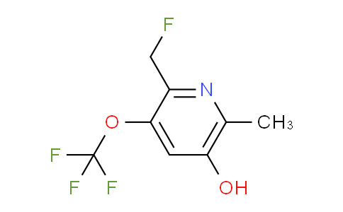 AM212406 | 1804814-83-2 | 2-(Fluoromethyl)-5-hydroxy-6-methyl-3-(trifluoromethoxy)pyridine