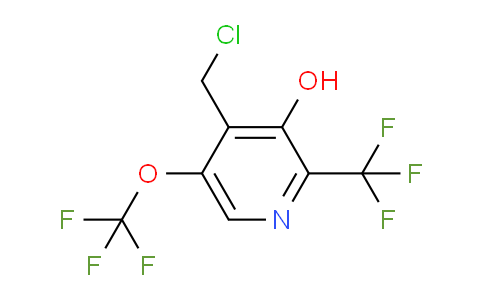 AM212415 | 1806736-81-1 | 4-(Chloromethyl)-3-hydroxy-5-(trifluoromethoxy)-2-(trifluoromethyl)pyridine