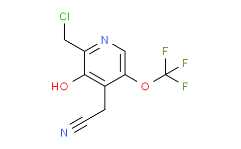 AM212418 | 1806736-87-7 | 2-(Chloromethyl)-3-hydroxy-5-(trifluoromethoxy)pyridine-4-acetonitrile